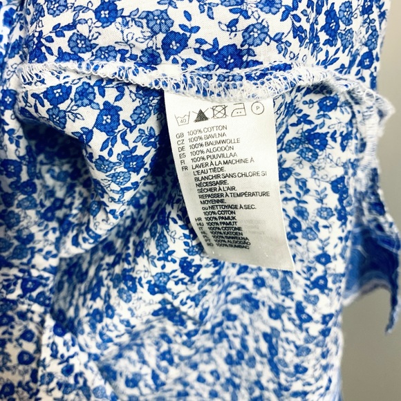 🍒5/$20🍒 H&M L.O.G.G. Cotton Floral Tunic - Picture 8 of 8